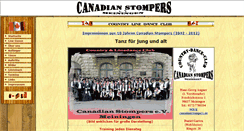 Desktop Screenshot of canadianstompers.de