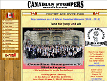 Tablet Screenshot of canadianstompers.de